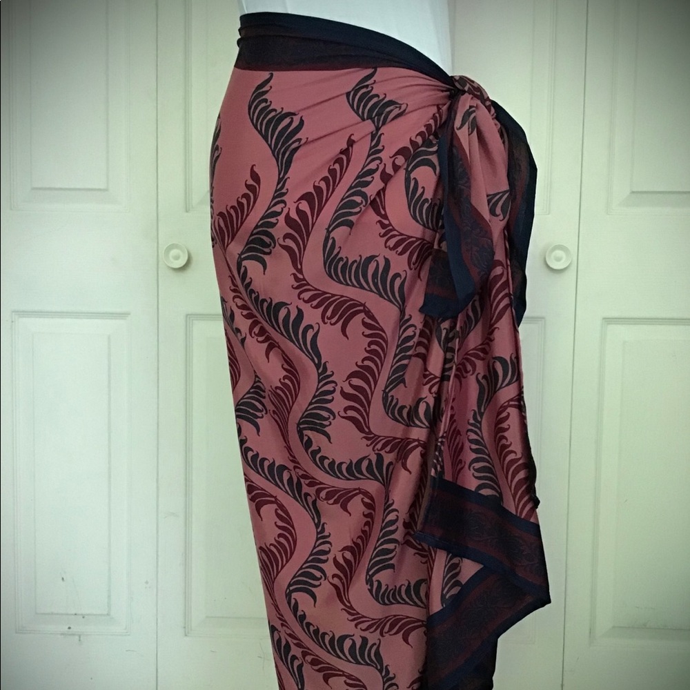 NWOT Handmade Sarong made from Vintage Sari Fabric